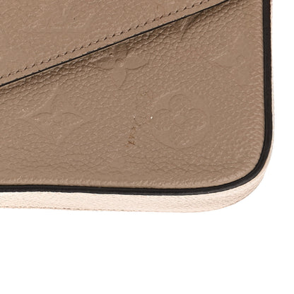 Louis Vuitton Empreinte Pochette Felicie Chain Wallet Tourterelle 15 of 16