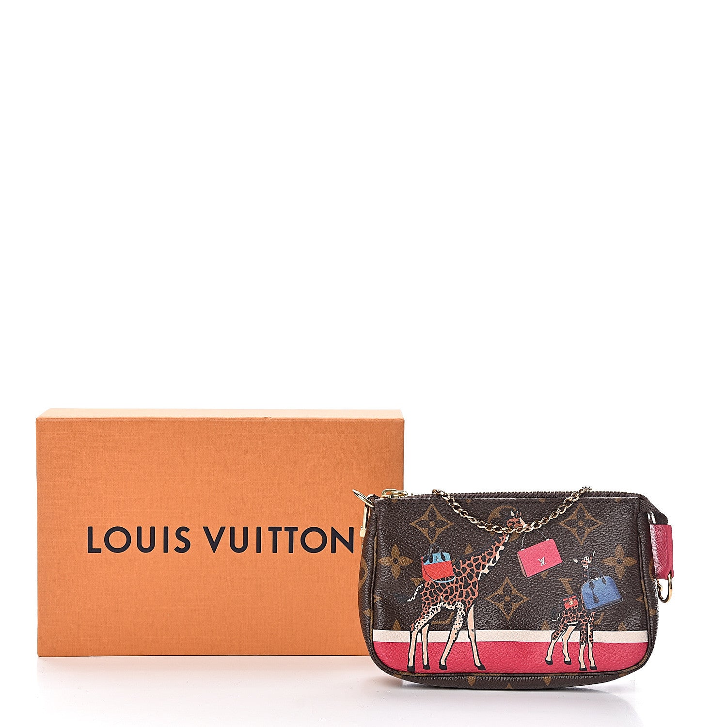 Louis Vuitton Monogram 2017 Christmas Animation Mini Pochette Accessories 8 of 8