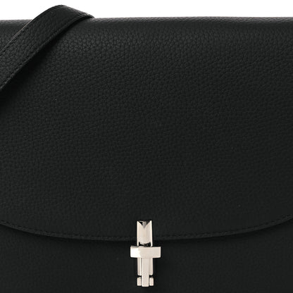 The Row Grained Calfskin The Sofia Crossbody Black 7 of 9