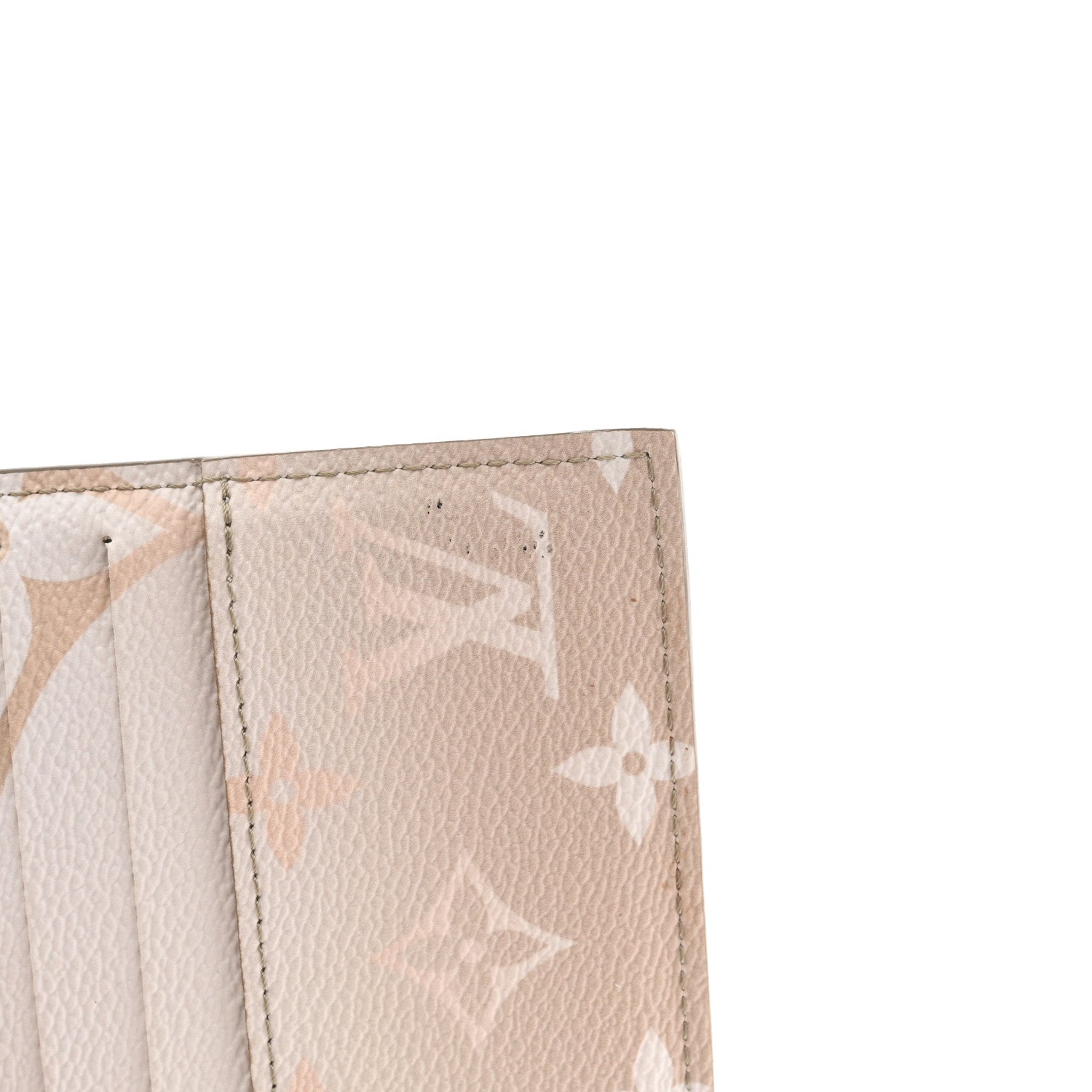 Louis Vuitton Monogram Giant Spring In The City Slim Purse Sunset Kaki 7 of 8