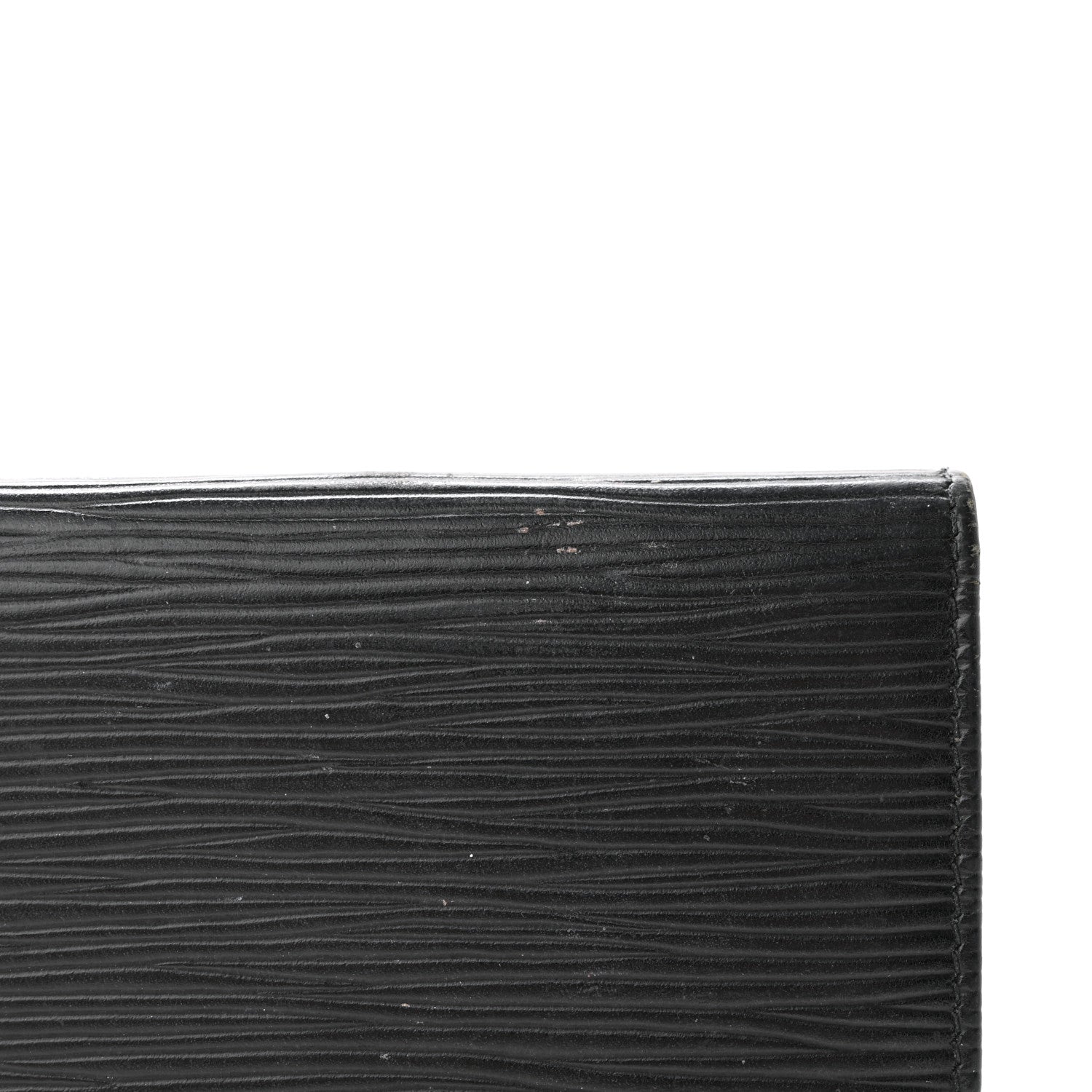 Louis Vuitton Epi Checkbook Cover Black 8 of 12