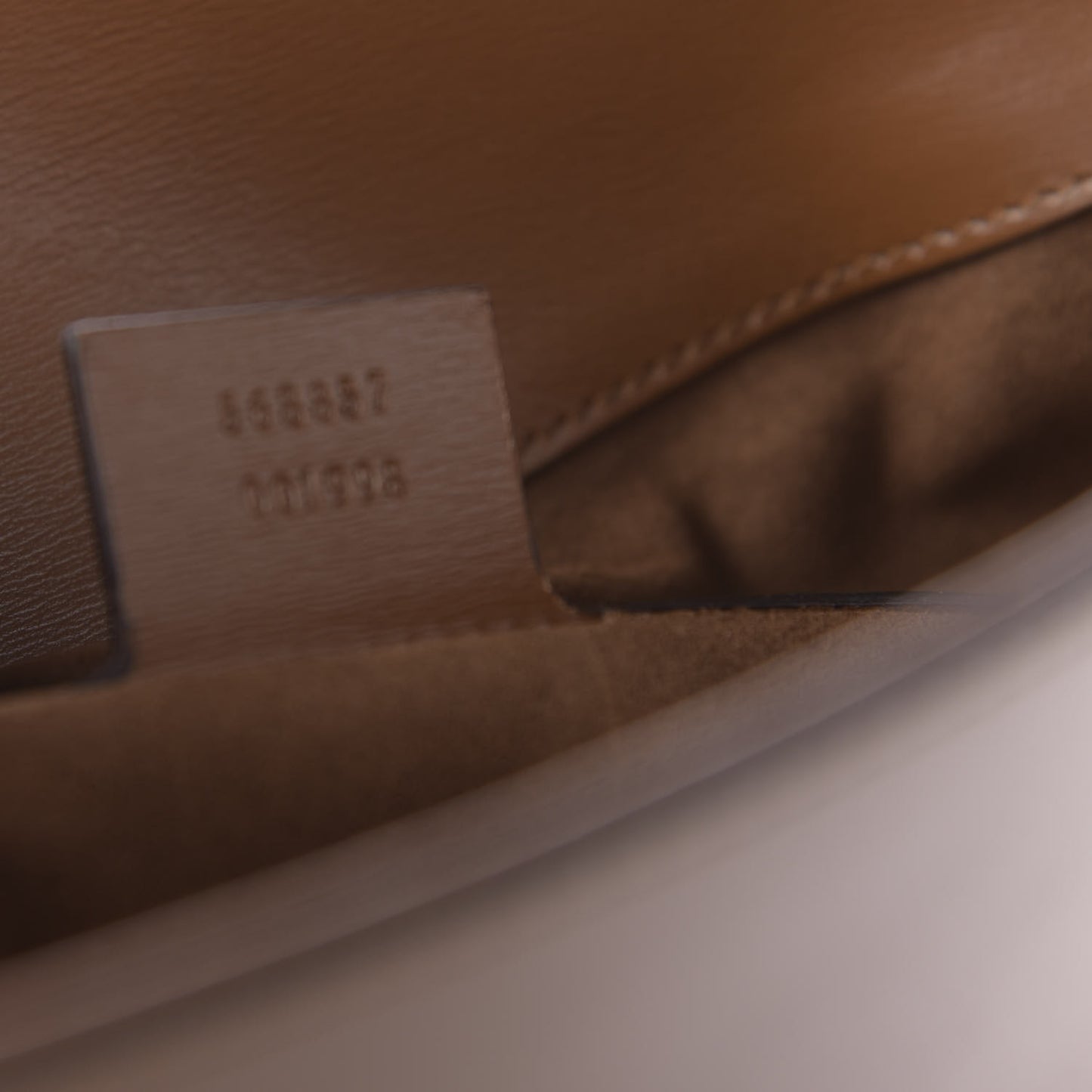 Boarded Plutone Calfskin Medium Arli Shoulder Bag Nocciola