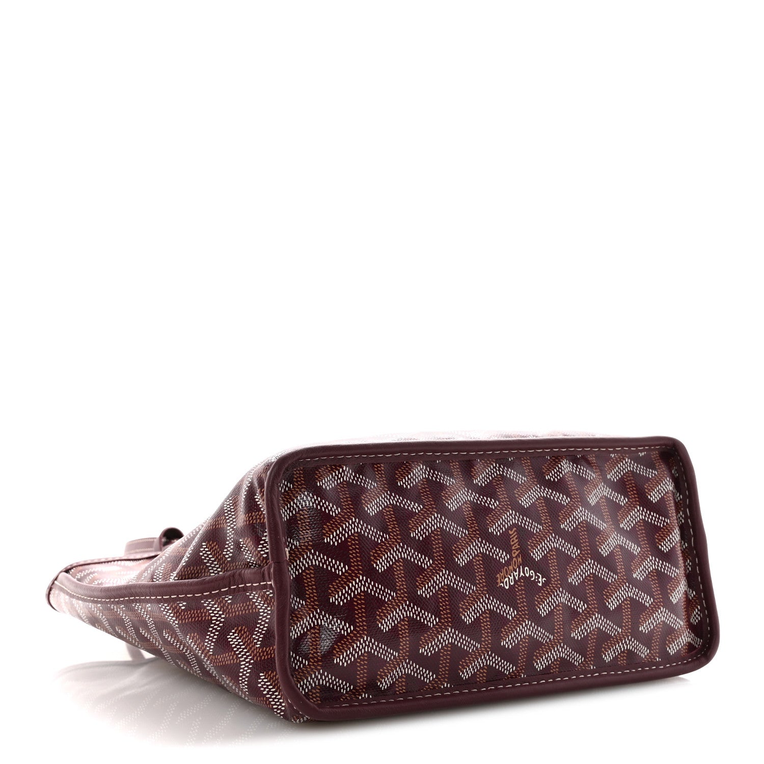 Goyard Goyardine Reversible Mini Anjou Burgundy 7 of 18