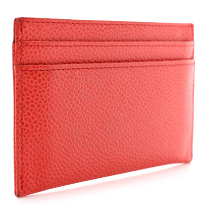 Chanel Caviar Timeless CC Card Holder Red 3 of 11