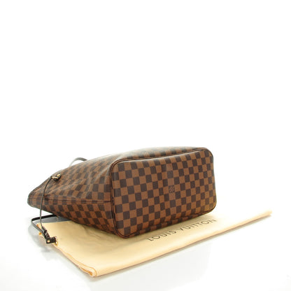 Louis Vuitton Damier Ebene Neverfull MM 4 of 8