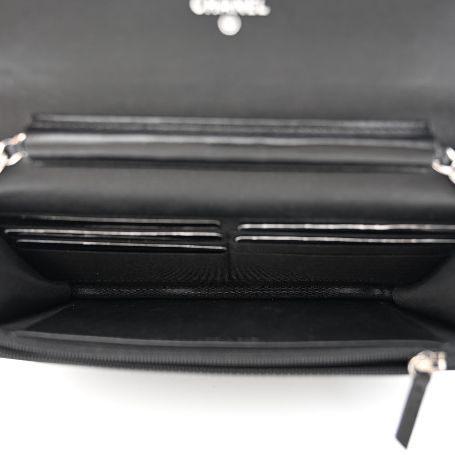 Chanel Caviar Timeless CC Wallet on Chain WOC Black 5 of 14