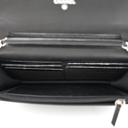 Chanel Caviar Timeless CC Wallet on Chain WOC Black 5 of 14