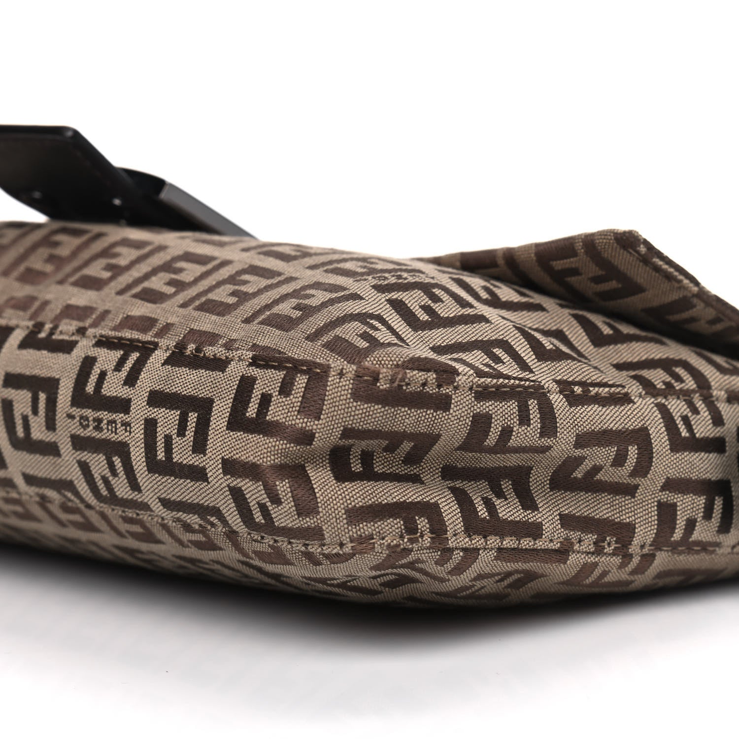 Fendi Zucchino Baguette Dark Brown 7 of 7