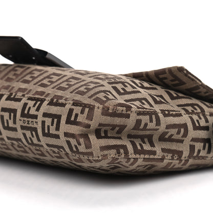 Fendi Zucchino Baguette Dark Brown 7 of 7