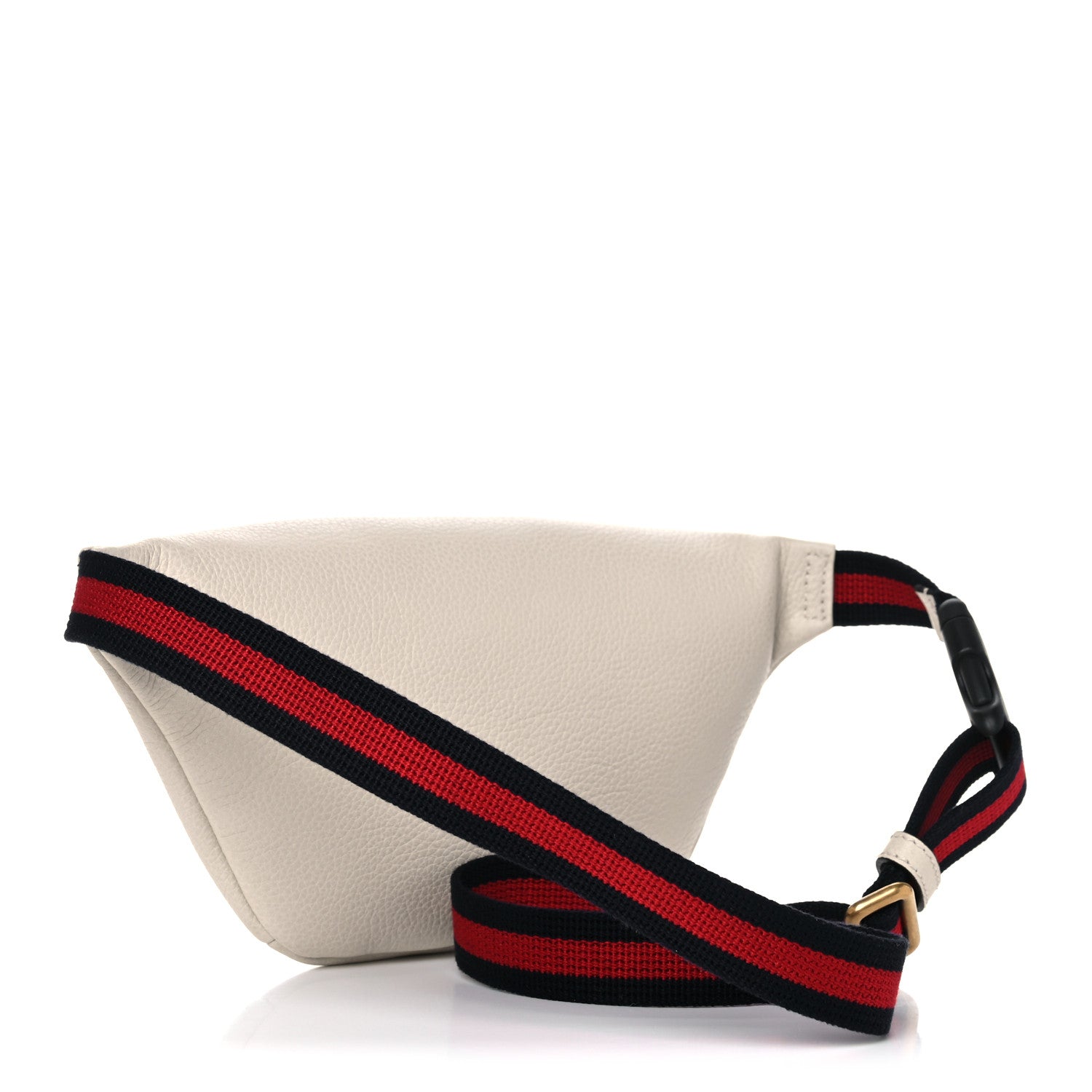 Gucci Grained Calfskin Small Logo Belt Bag White 2 of 8