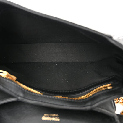 Tom Ford Natural Grain Calfskin Tara Chain Shoulder Bag Black 5 of 10