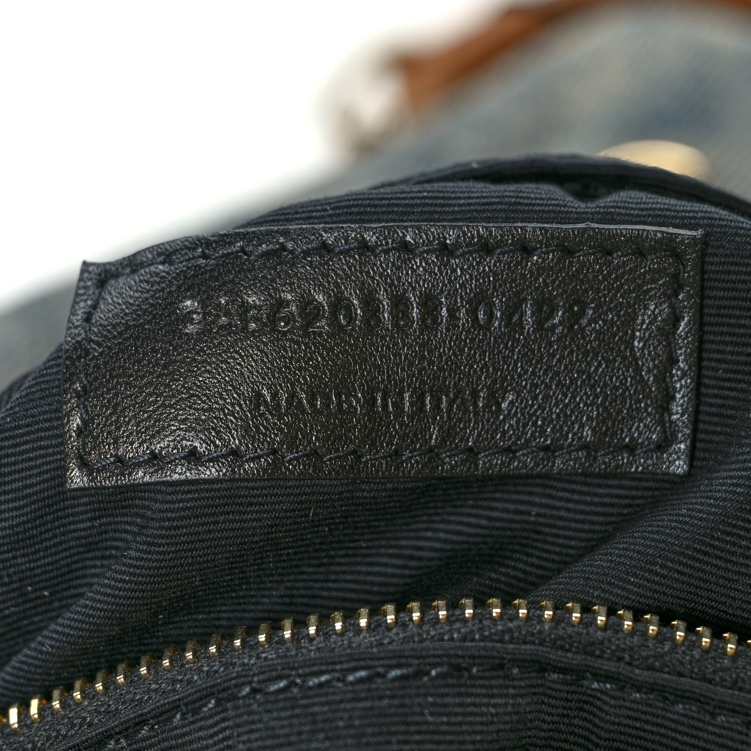 Saint Laurent Denim Quilted Small Loulou Puffer Monogram Chain Satchel Blue Cinnamon 6 of 9