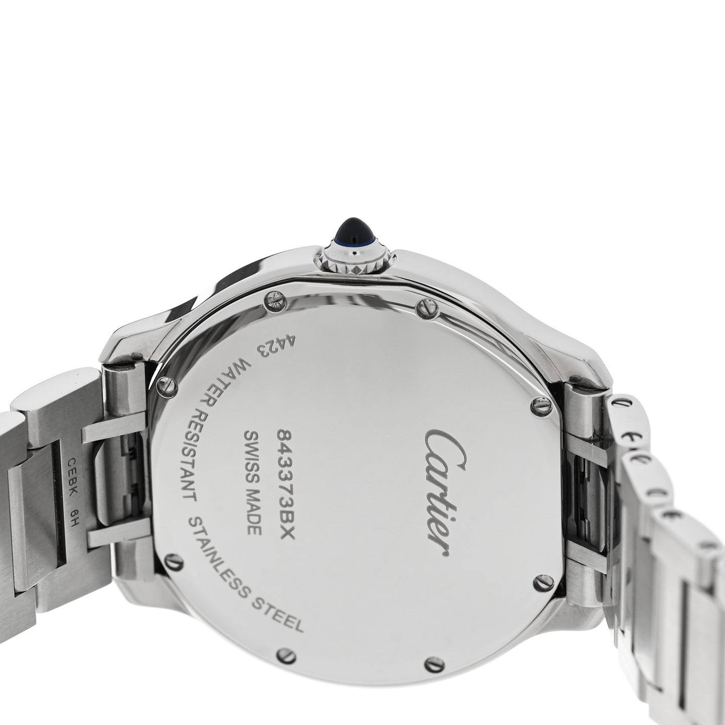 Stainless Steel 36mm Ronde Must de Cartier Quartz Watch