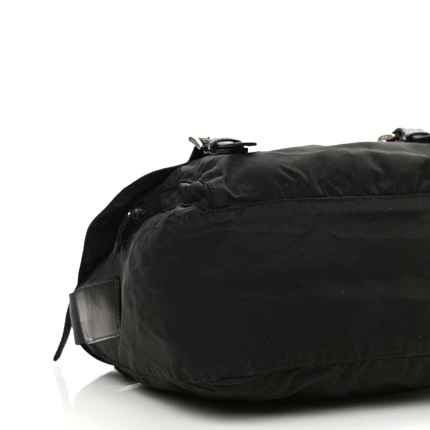 Prada Nylon Vela Messenger Bag Black 8 of 14