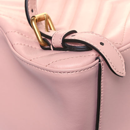 Gucci Calfskin Matelasse GG Marmont Dome Backpack Perfect Pink 11 of 12