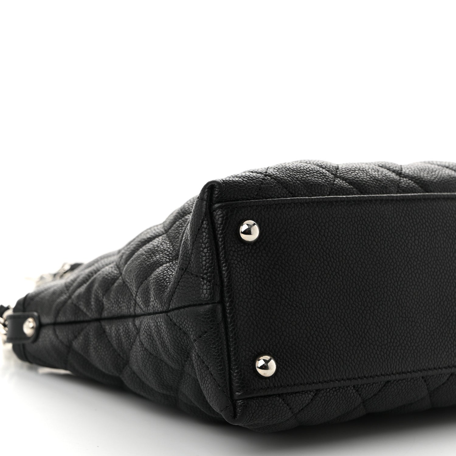 Chanel Caviar Quilted French Riviera Hobo Black 9 of 10