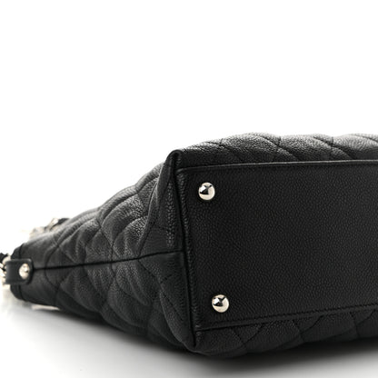 Chanel Caviar Quilted French Riviera Hobo Black 9 of 10