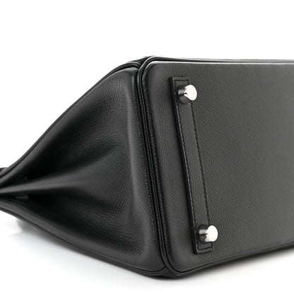 Hermes Epsom Birkin 25 Black 9 of 11