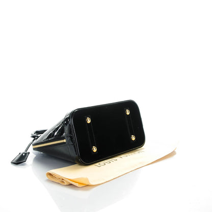 Louis Vuitton Vernis Alma PM Noir Magnetique 4 of 8