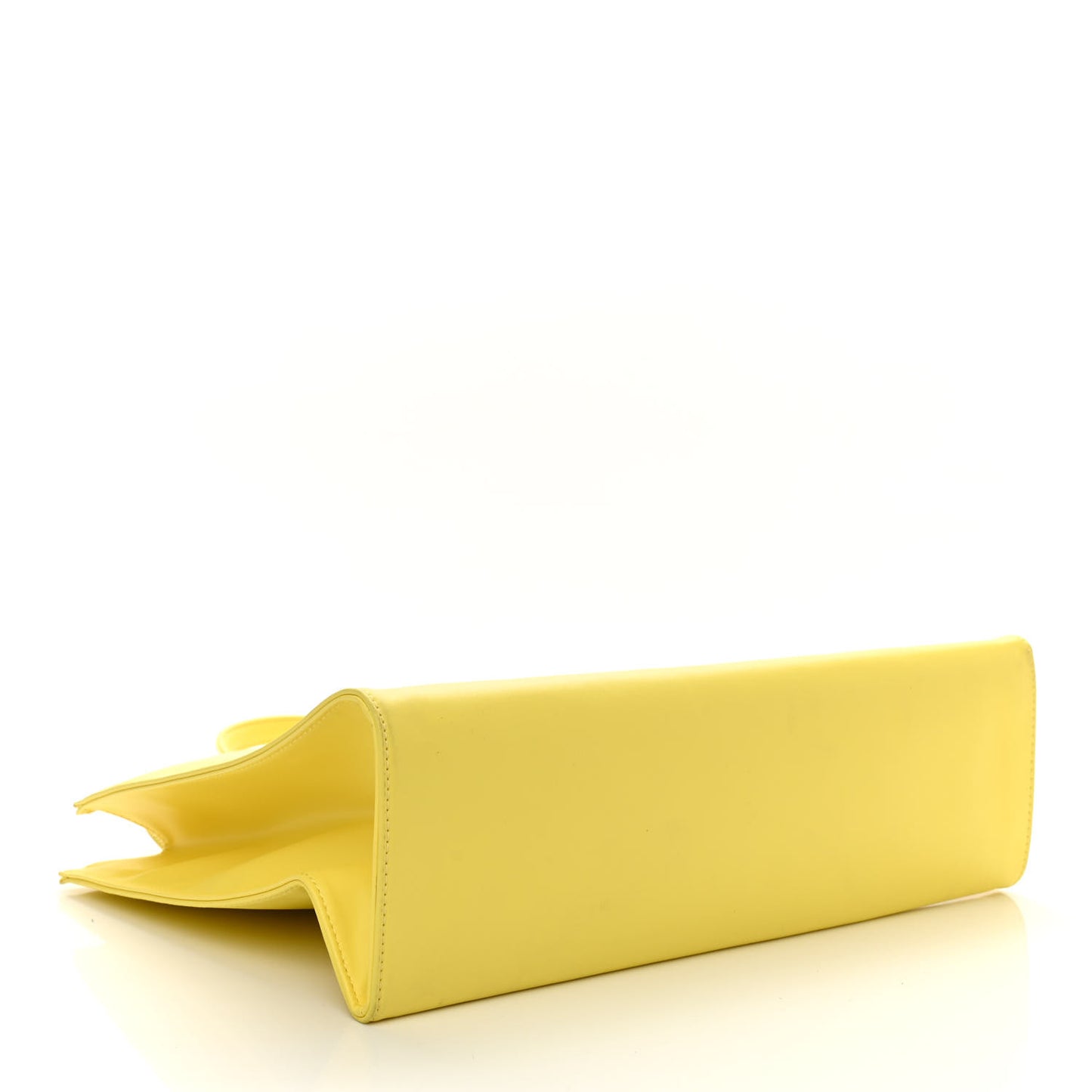 Vegan Leather Medium Shopping Bag Margarine