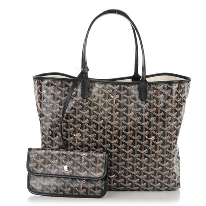Goyard Goyardine Saint Louis PM Black 1 of 9