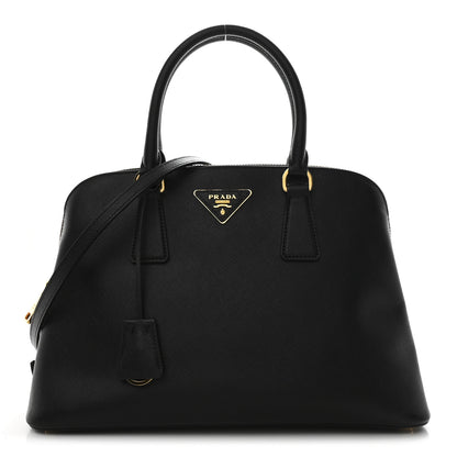 Prada Saffiano Lux Medium Promenade Tote Black 1 of 11