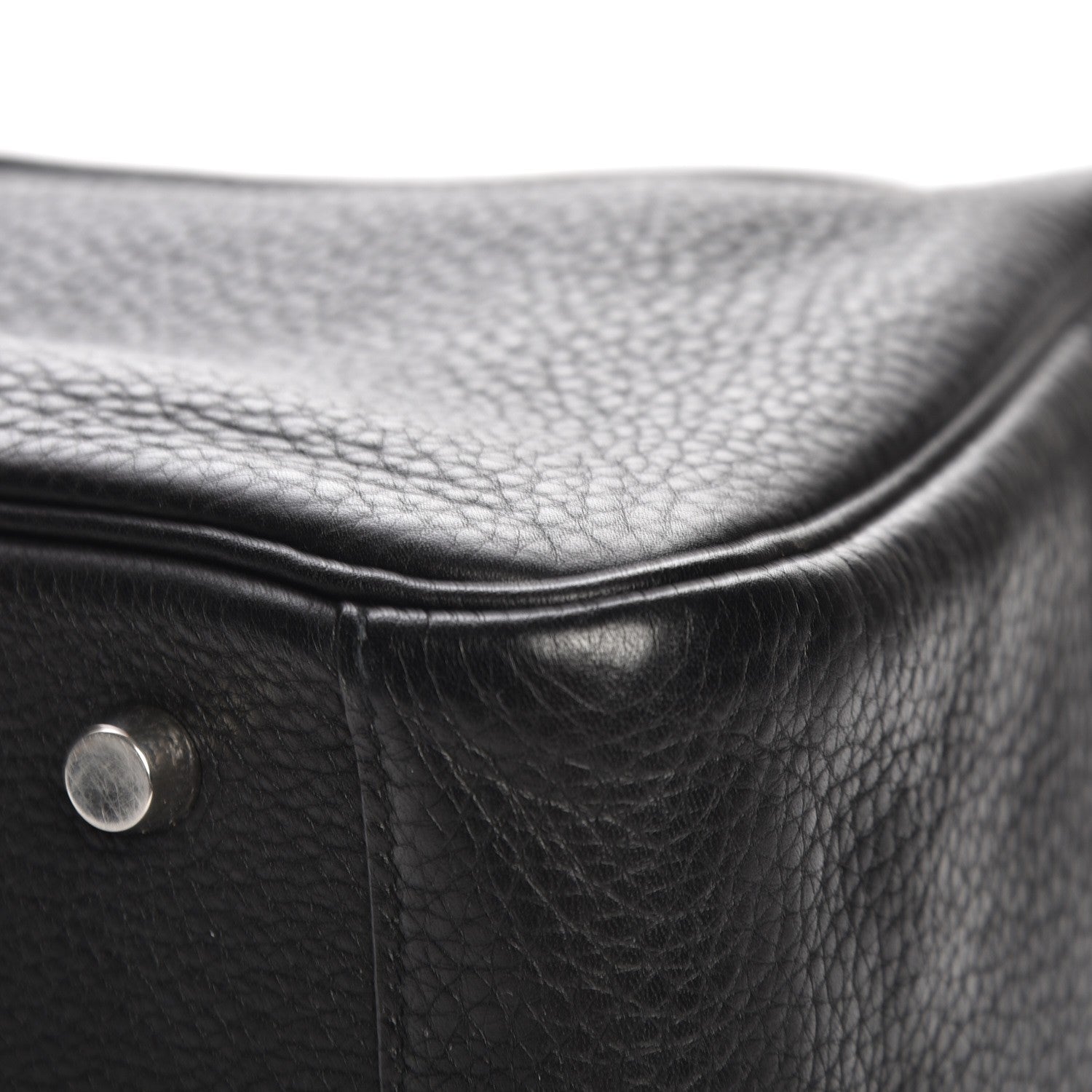 Hermes Taurillon Clemence Lindy 30 Black 9 of 9