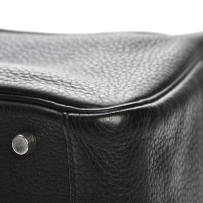 Hermes Taurillon Clemence Lindy 30 Black 9 of 9