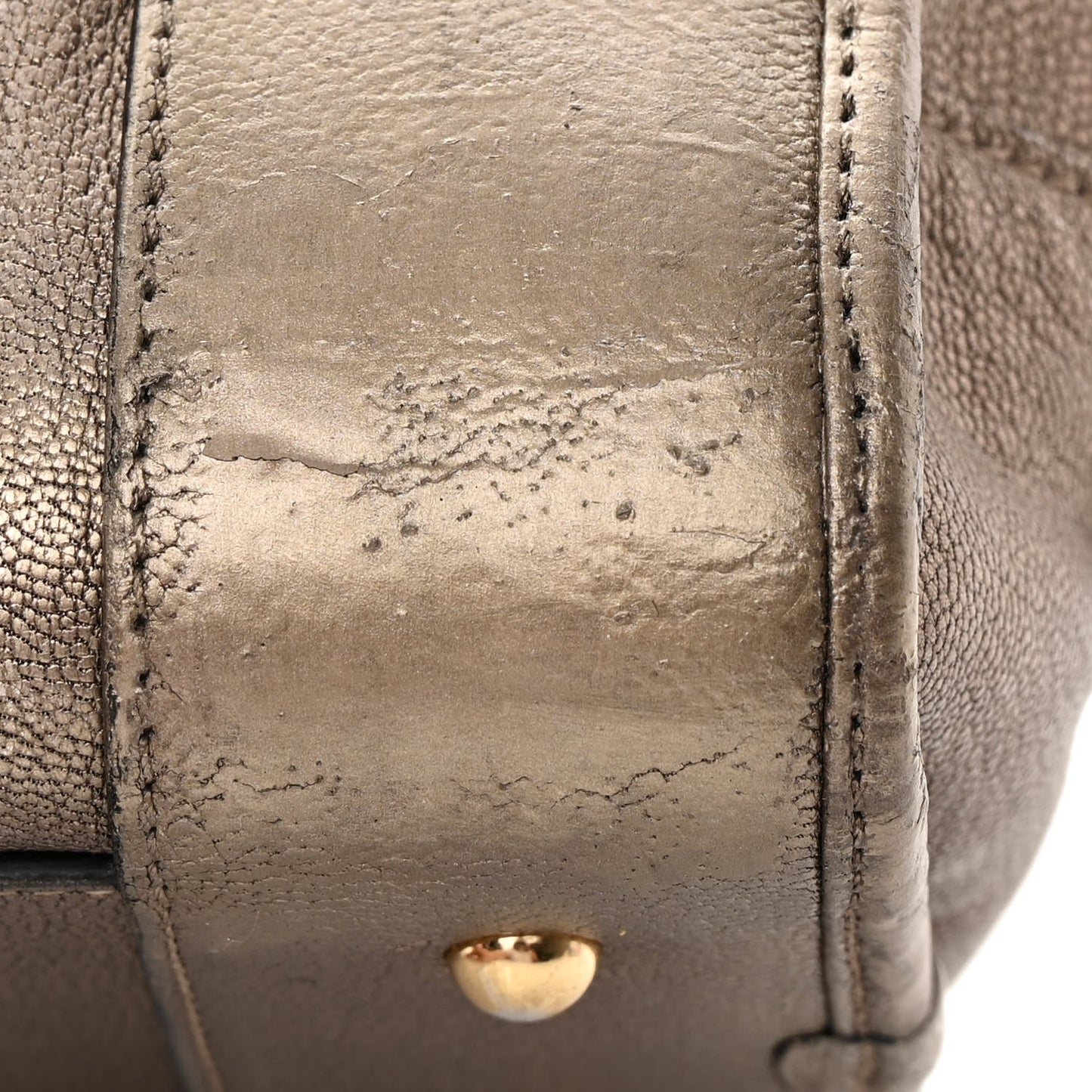 Metallic Calfskin Amazona 28 Bronze