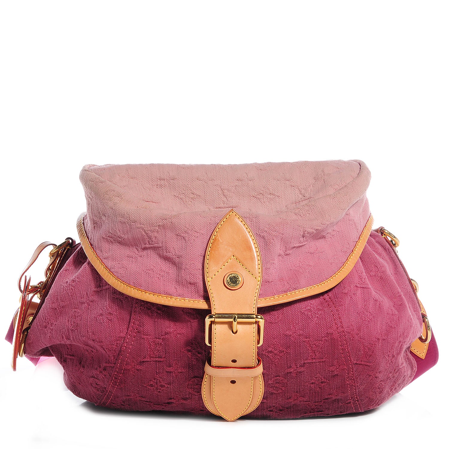 Louis Vuitton Denim Sunshine NM Messenger Rouge Fauviste 1 of 7