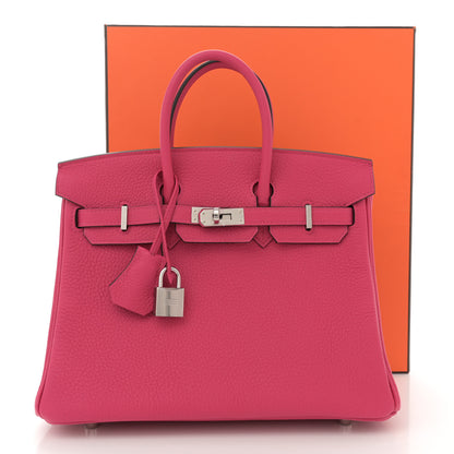 Hermes Togo Birkin 25 Rose Mexico 11 of 11