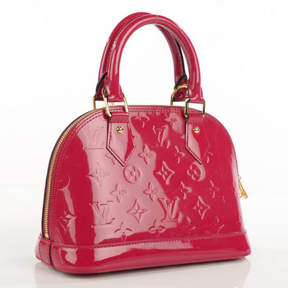 Louis Vuitton Vernis Alma BB Rose Indien 3 of 7