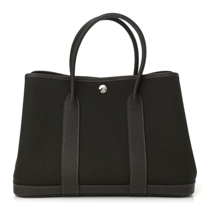Hermes Toile Negonda Garden Party 30 TPM Dark Bronze Ebene 1 of 9