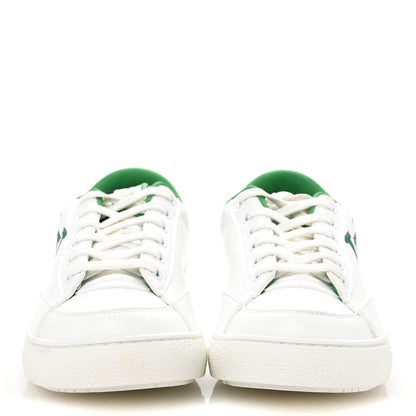 Louis Vuitton Calfskin Charlie Sneaker 37.5 White Green 3 of 10