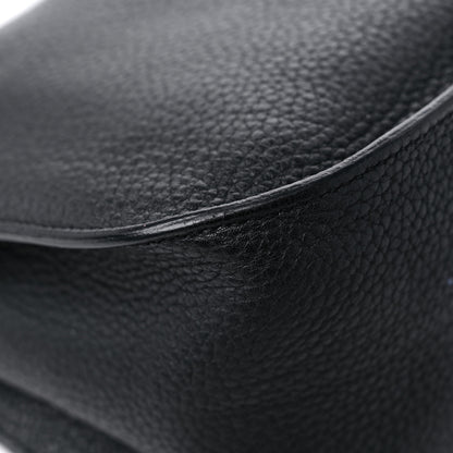 Hermes Taurillon Clemence Jypsiere 28 Black 10 of 18