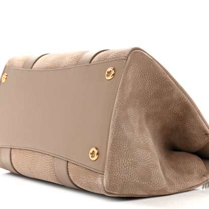 Loro Piana Grained Nubuck L32 Loom Bag Fossil 10 of 13