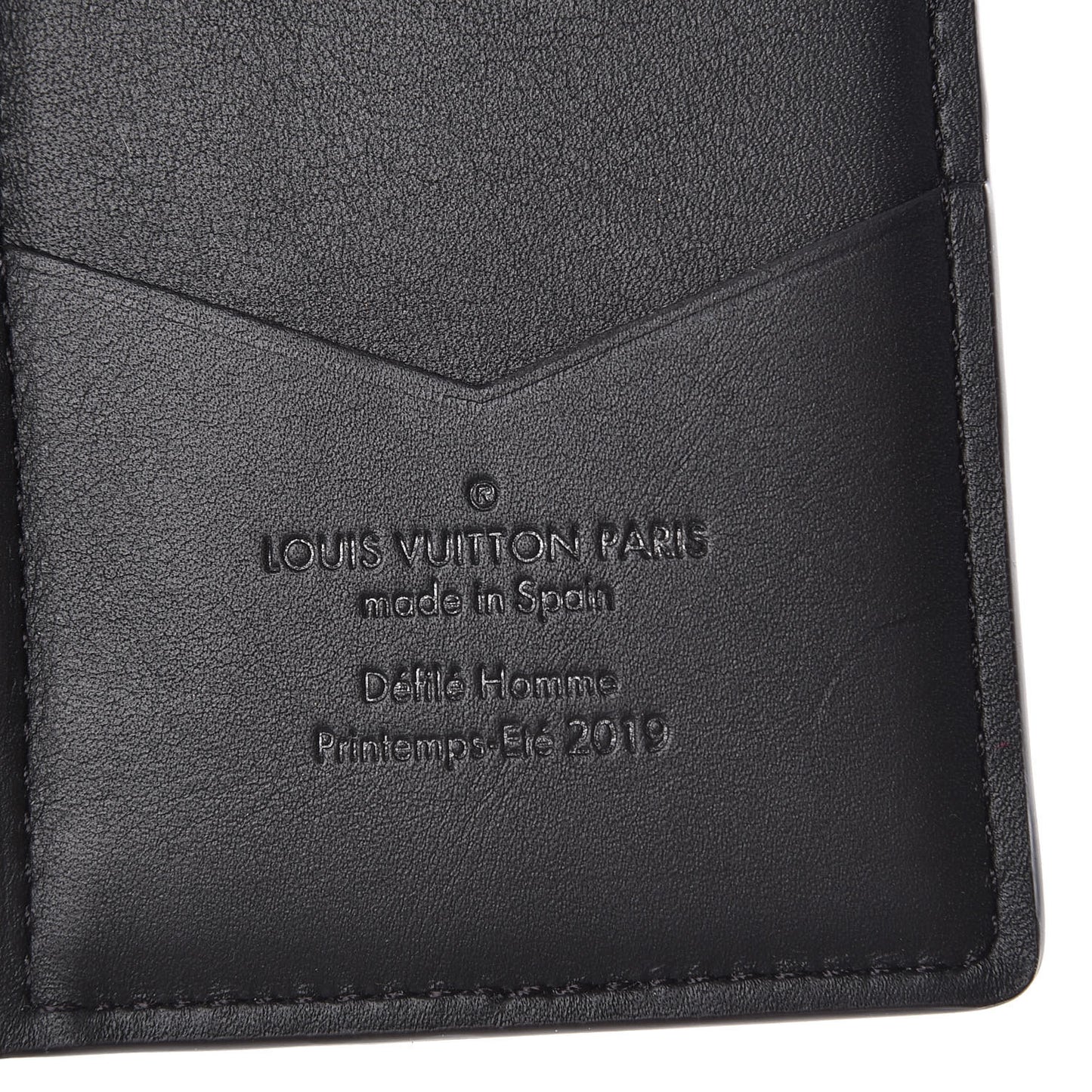 Monogram Hinge Pocket Organizer