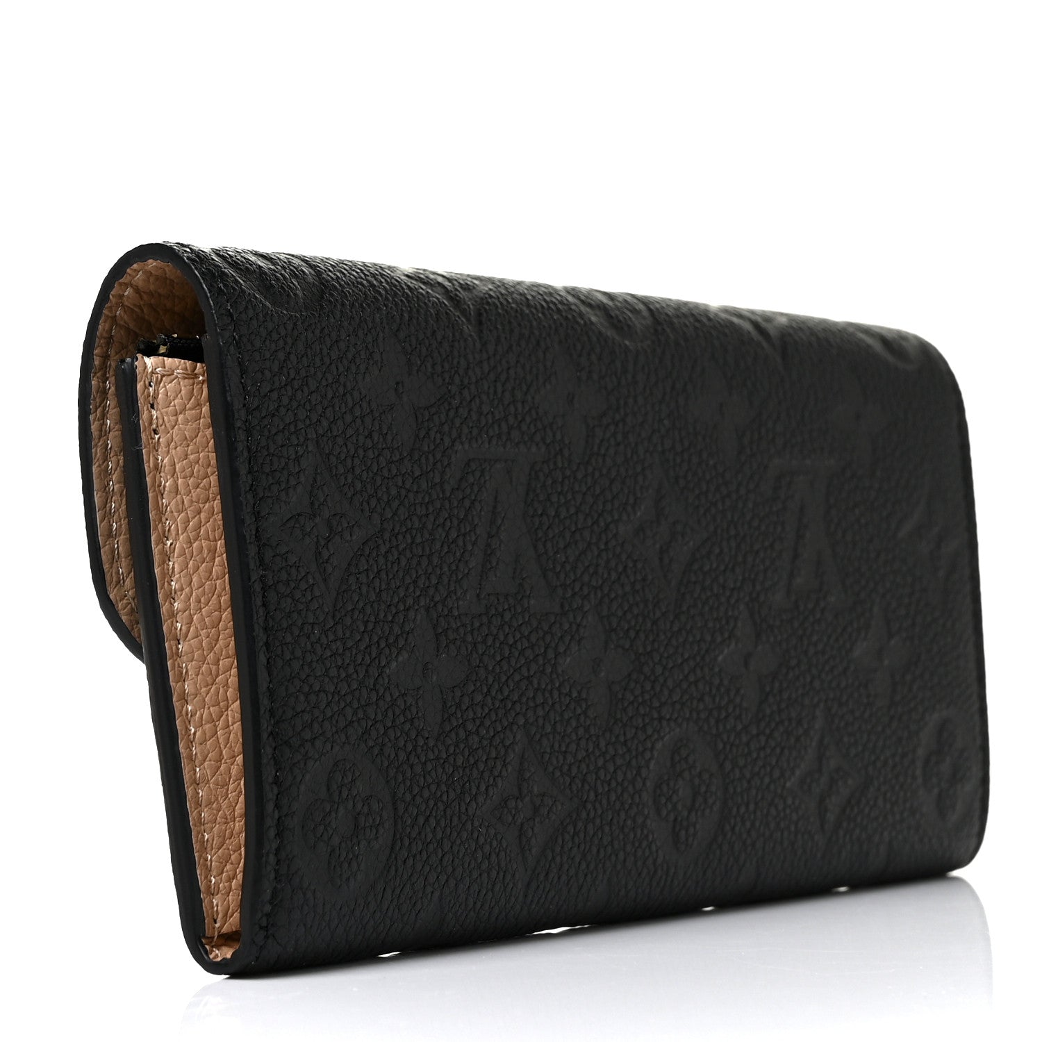 Louis Vuitton Empreinte Emilie Wallet Black Dune 3 of 9