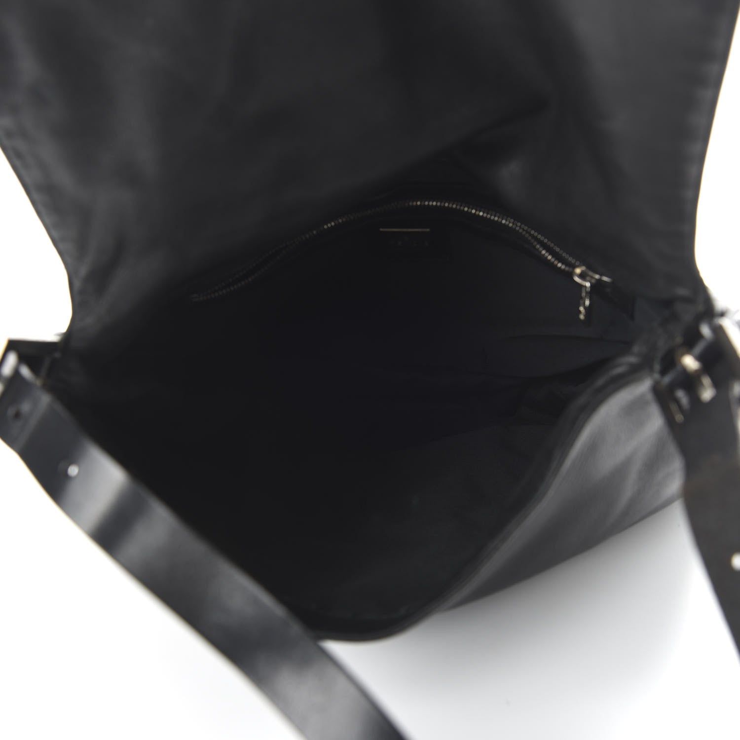 Fendi Lambskin Mama Baguette Black 4 of 8