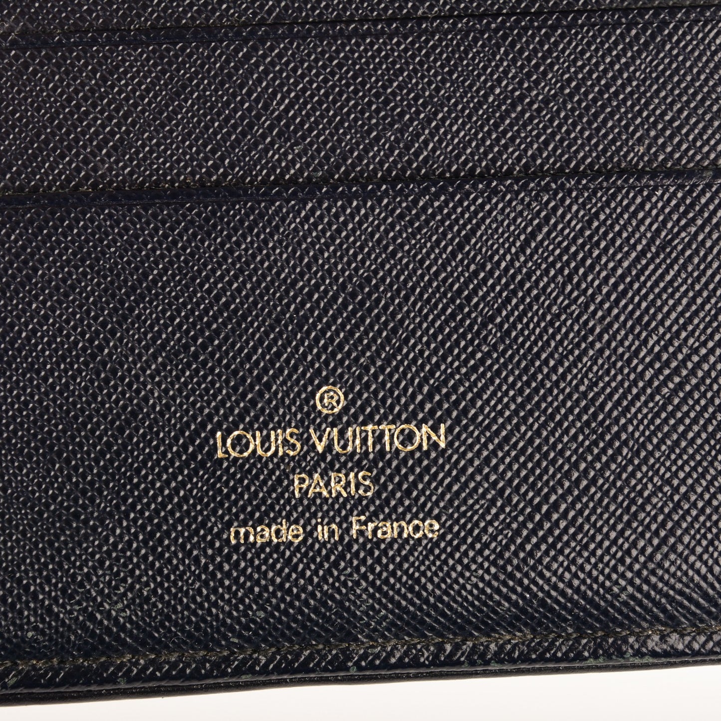 Mini Monogram Compact Wallet Blue
