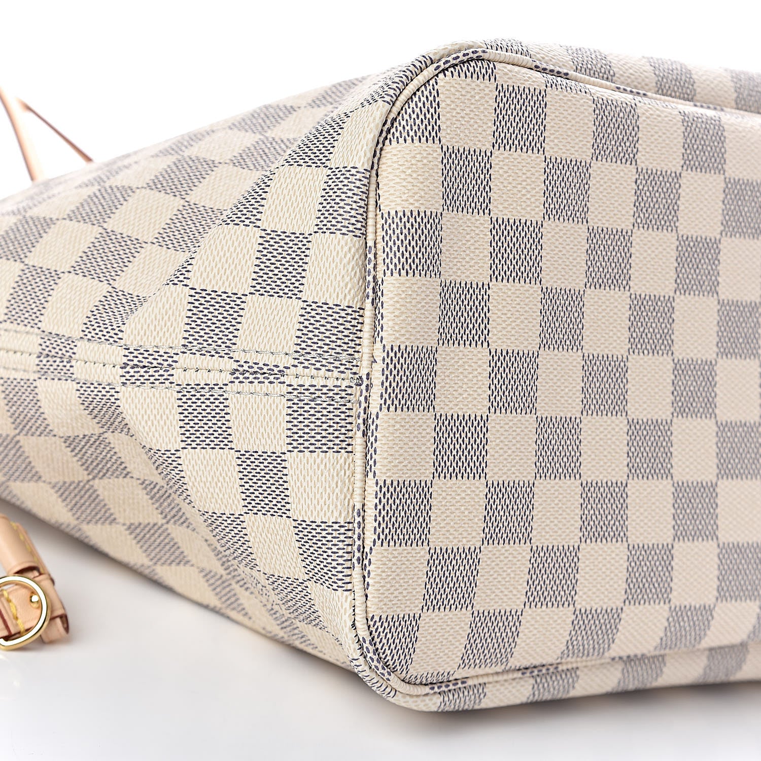 Louis Vuitton Damier Azur Neo Neverfull MM Rose Ballerine 10 of 12