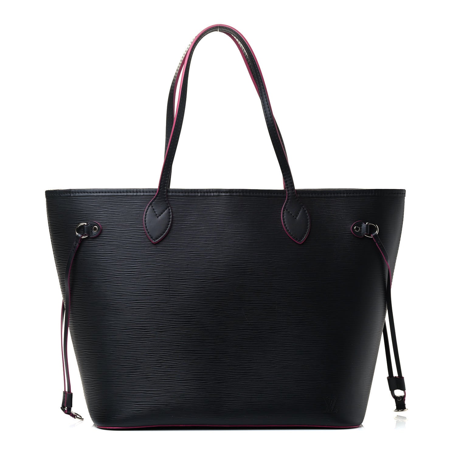 Louis Vuitton Epi Neverfull MM Black Hot Pink 1 of 4