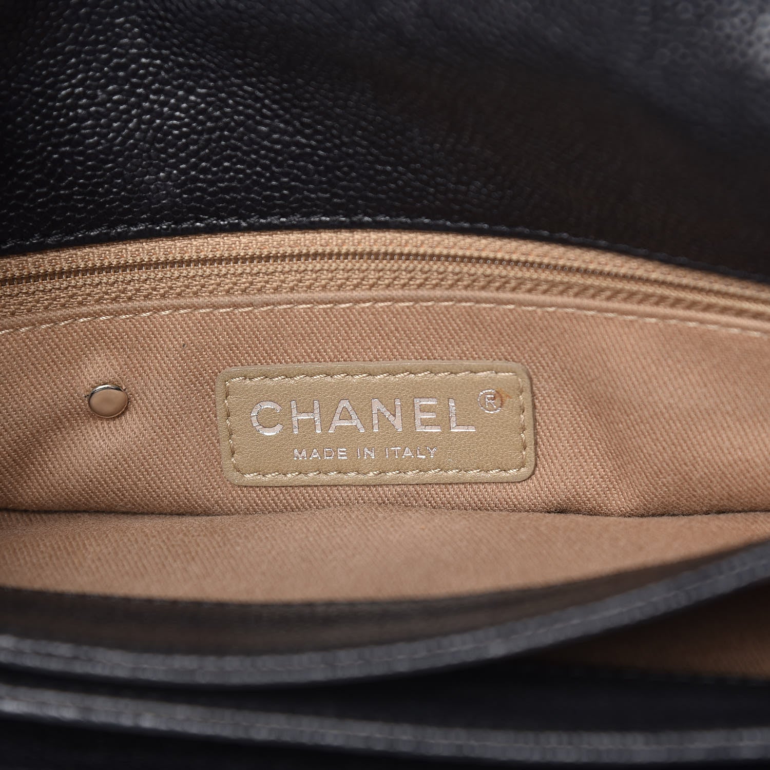 Chanel Caviar Quilted Medium Simply CC Flap Black 6 of 10