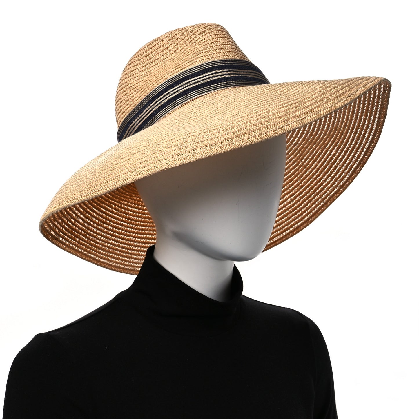 Straw Brim Hat 57 Natural