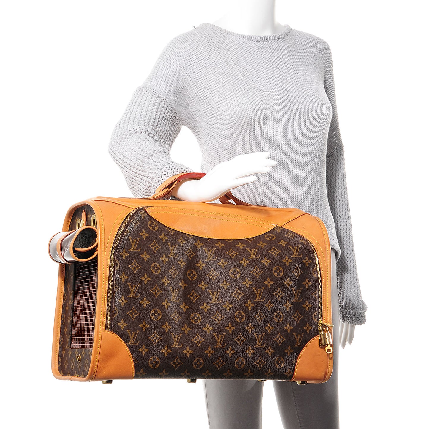 Monogram Pet Carrier
