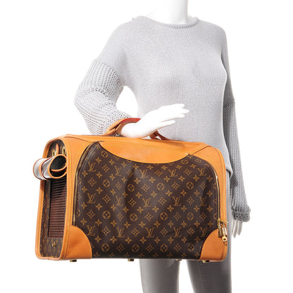 Louis Vuitton Monogram Pet Carrier 2 of 6