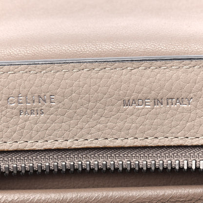 Celine Drummed Calfskin Suede Small Trapeze Dune 5 of 20