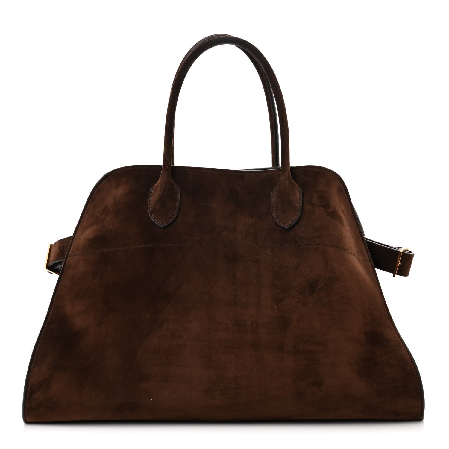 The Row Suede Soft Margaux 15 Mocha 1 of 9