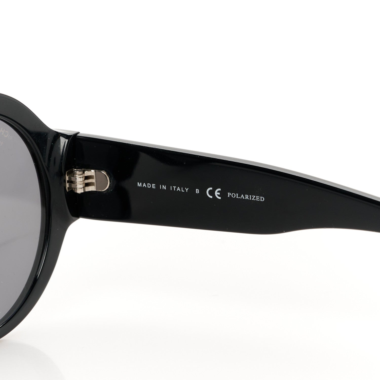 Chanel Acetate Polarized Round Sunglasses 5410 Black 6 of 8