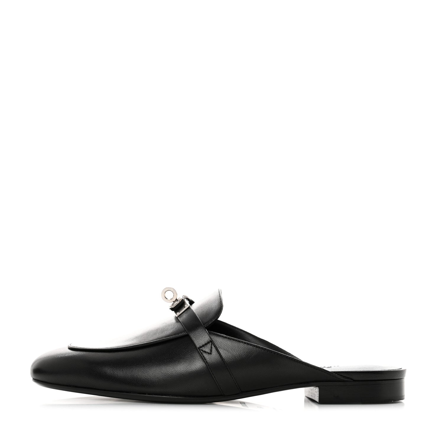 Goatskin Oz Mules 40 Black